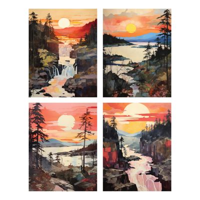 Sunrise Landscapes Notecards (box of 8)