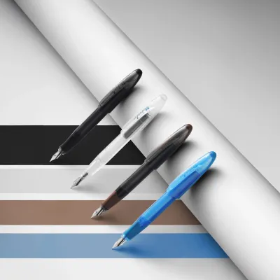 Nahvalur Triad Fountain Pen in Black