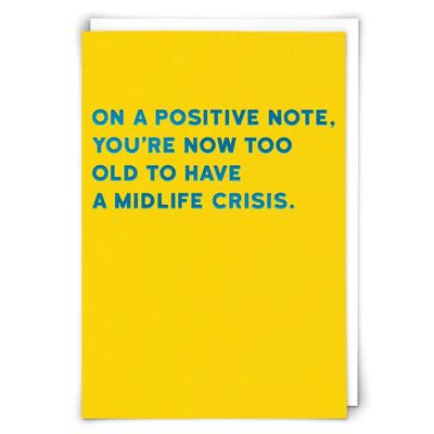 Positive Greeting Card