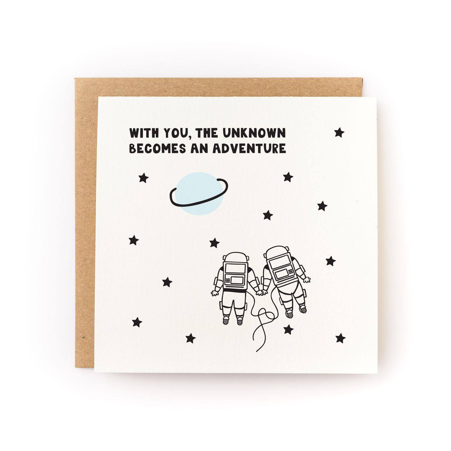 Astronaut Love Card