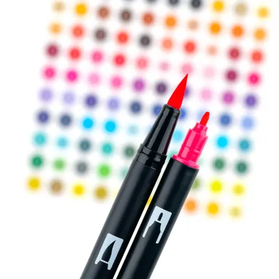 Dual Brush Pen Art Markers - Yay Sorbet (pack of 6)