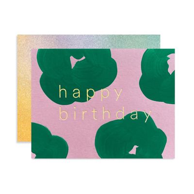 Flower Birthday Card