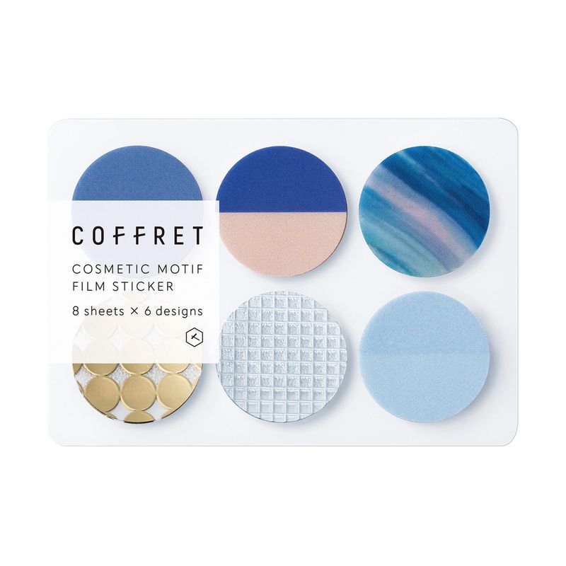 Circle Decoration Stickers - Horizon Blue