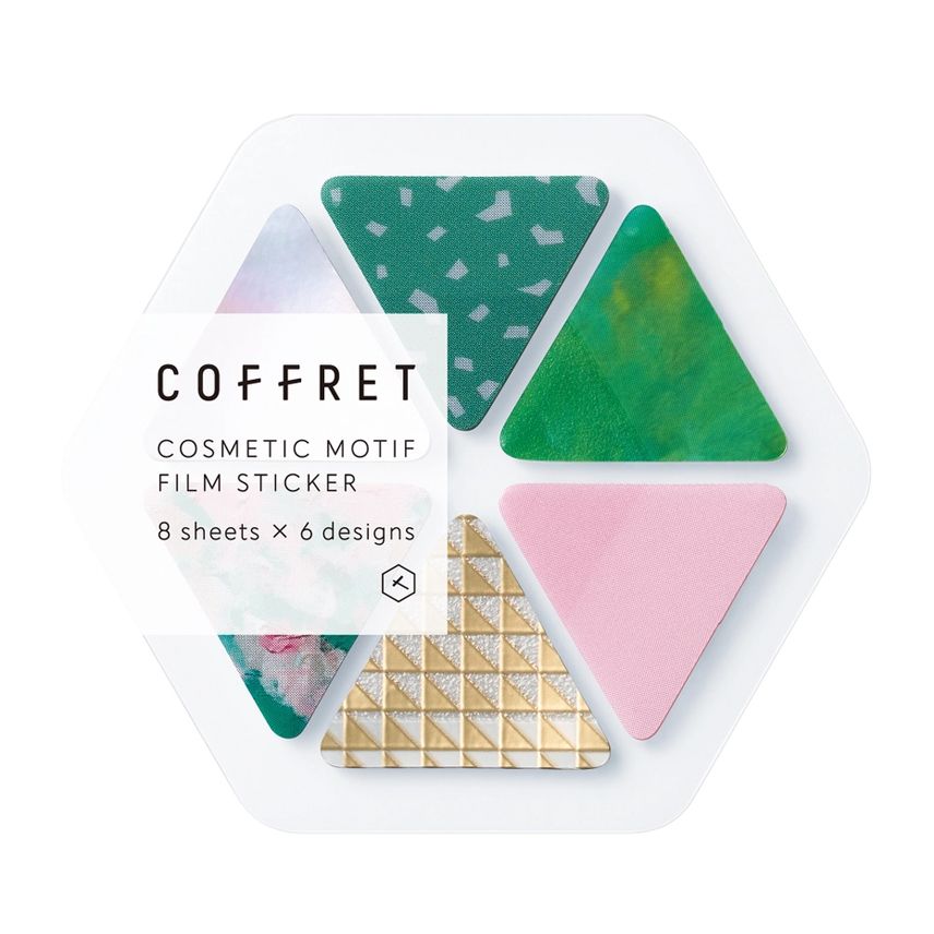 Triangle Decoration Stickers - Forest Green
