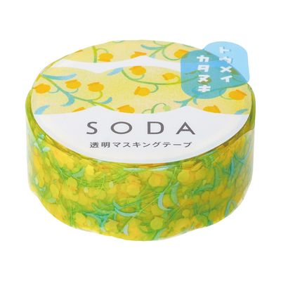 Soda Transparent Masking Tape - Sandersonia