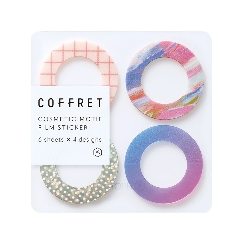 Ring Decoration Stickers - Lilac Pink