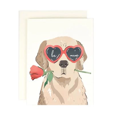Be Mine Heart Eye Pup Cards (box of 8)
