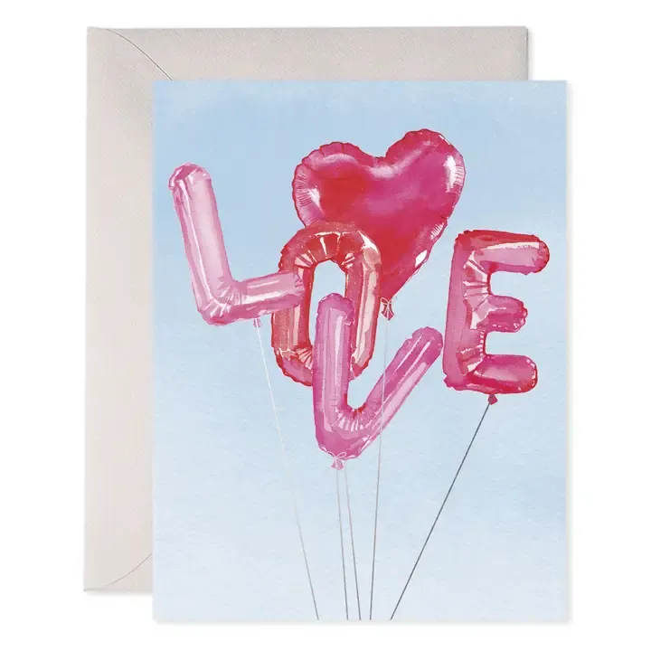 Helium Love Greeting Card