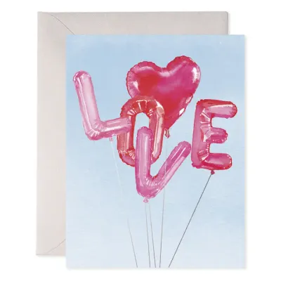 Helium Love Greeting Card