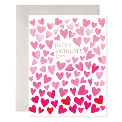 Lots of Hearts Greeting Card