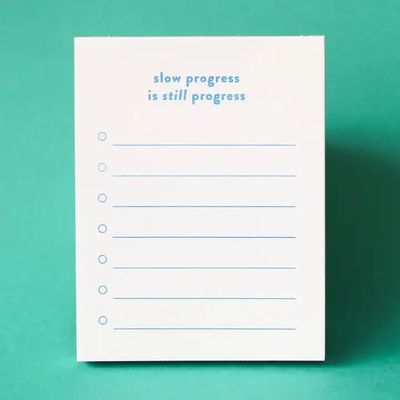 Slow Progress Is Still Progress Notepad