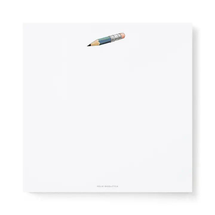 Blue Pencil Notepad