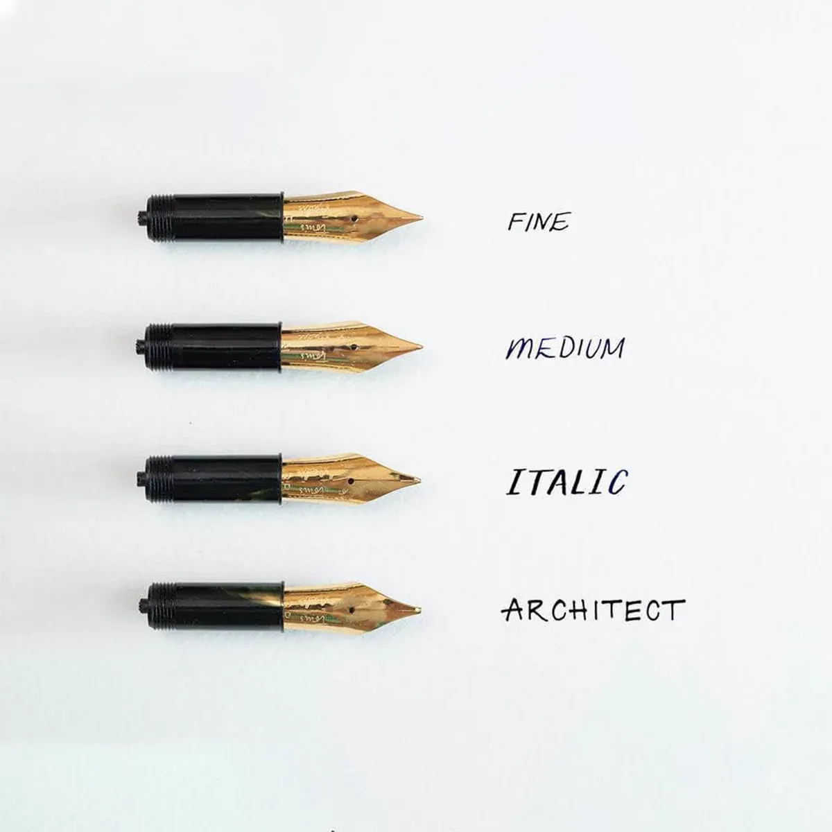 Tom's Studio Fountain Pen Nib - Architect Nib BB (Double Broad)