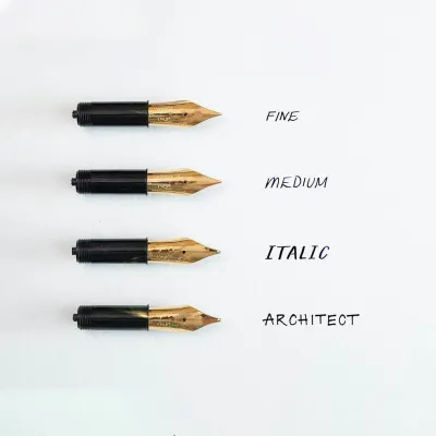 Tom's Studio Fountain Pen Nib - Architect Nib BB (Double Broad)