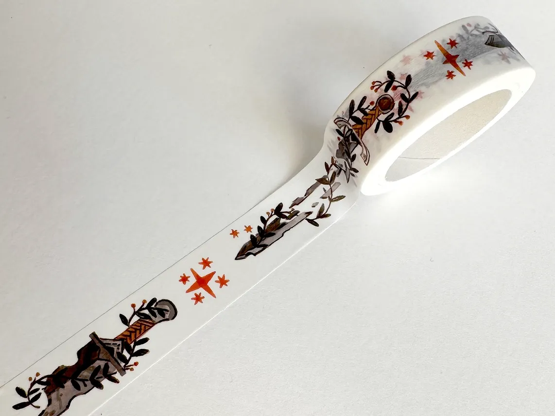 Fantasy Swords Washi Tape