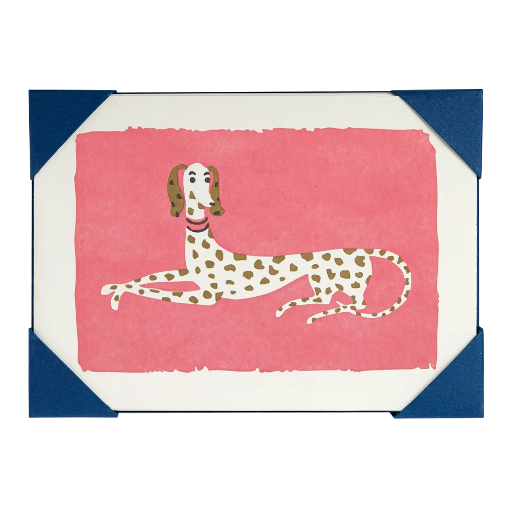 Spotty Dog Letterpress Notelets (box of 5)