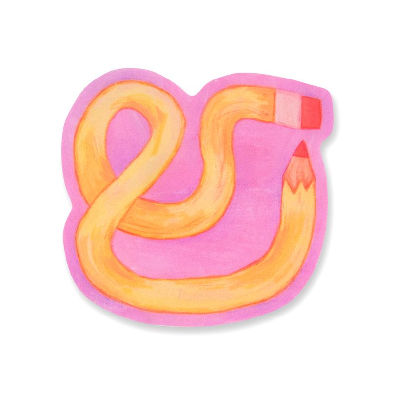 Twisty Pencil Sticker