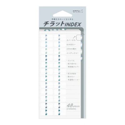 Index Labels Chiratto Numbers Blue
