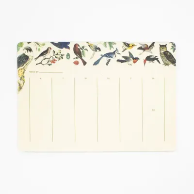 Bird Desk Calendar Pad