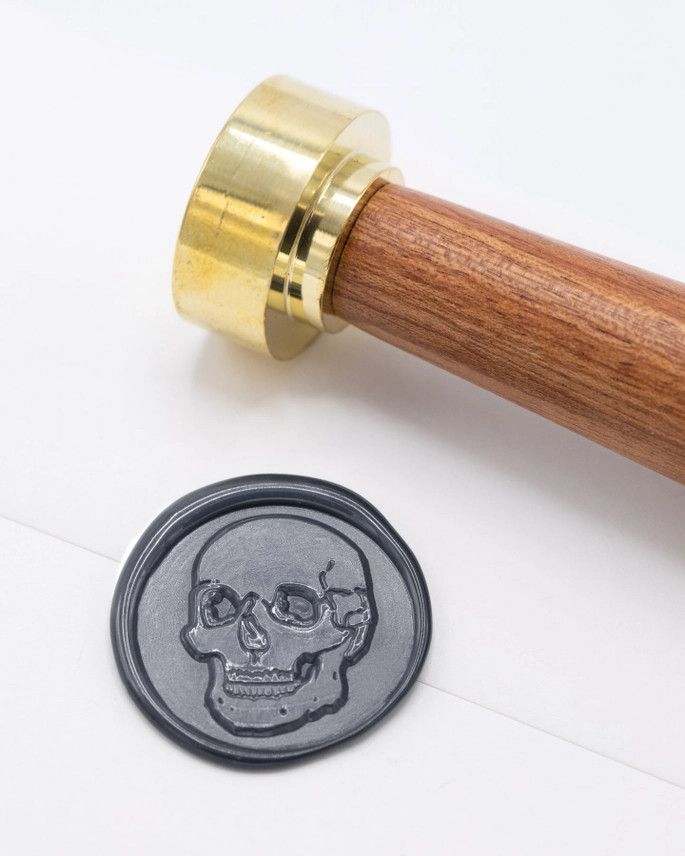 Skull Wax Seal Stamp