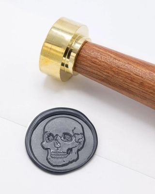 Skull Wax Seal Stamp