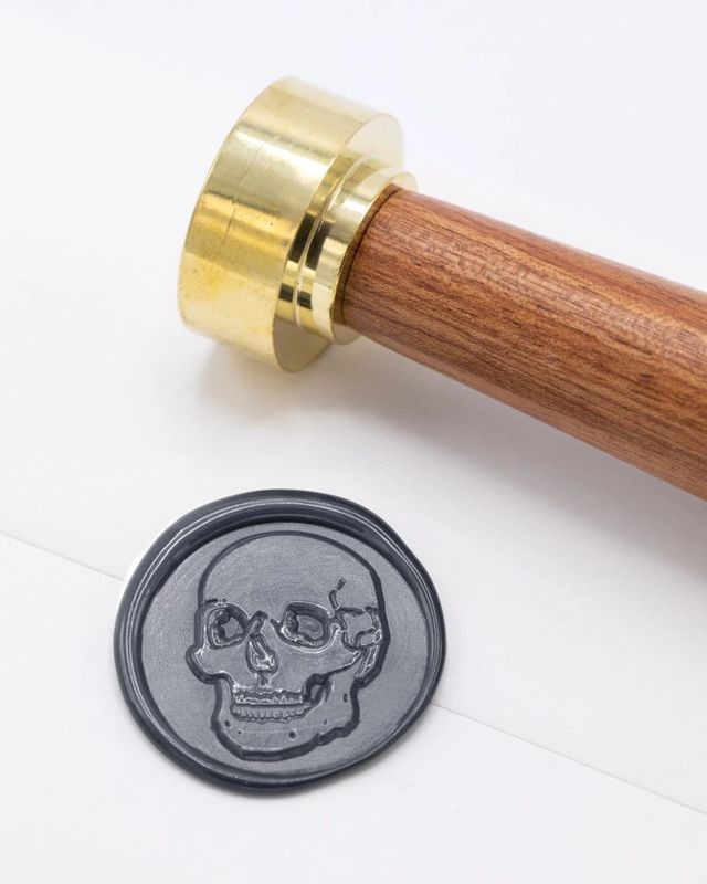 Skull Wax Seal Stamp