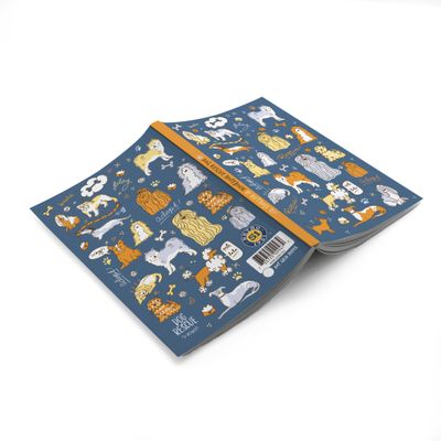 Retro 51 Dog Rescue #6 Classic Notebook