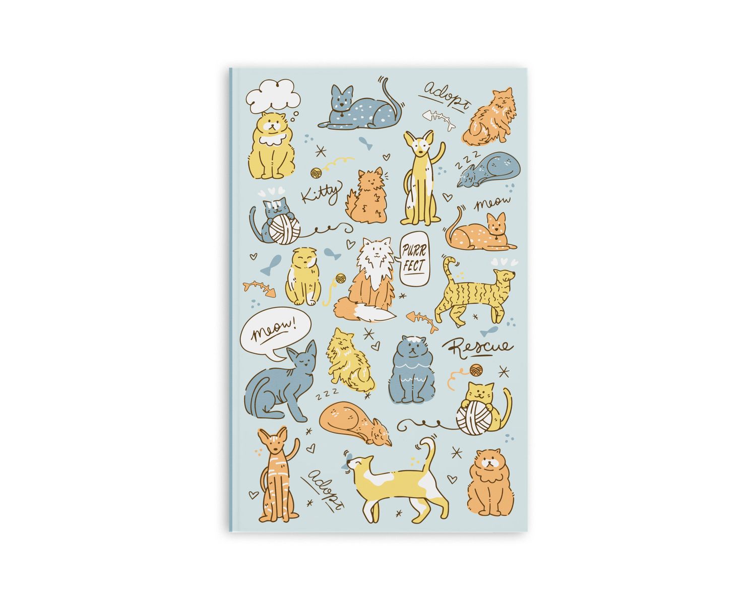 Retro 51 Cat Rescue #6 Classic Notebook