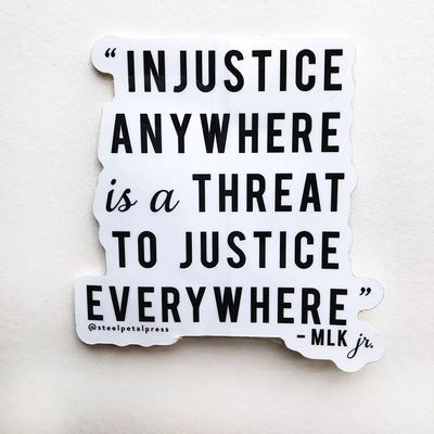 Injustice Die Cut Sticker