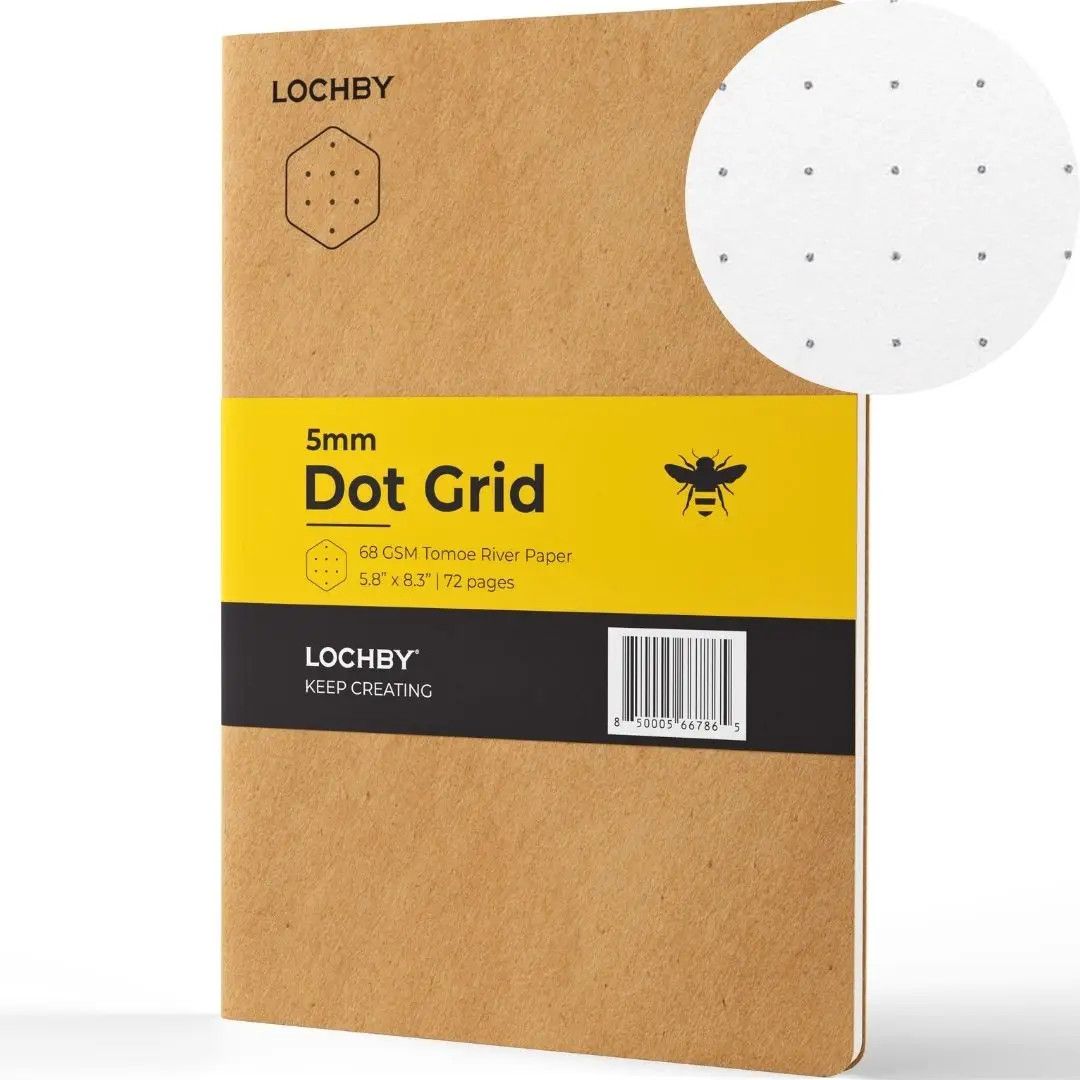 LOCHBY A5 Notebook - Dot Grid