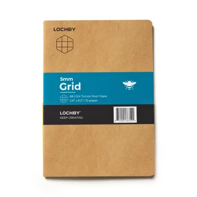 LOCHBY A5 Notebook - Grid