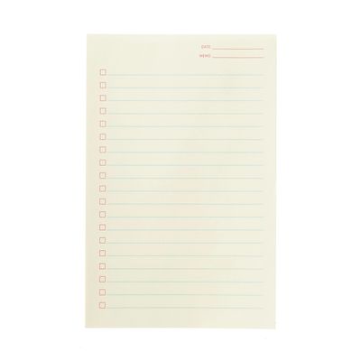 Checklist Notepad