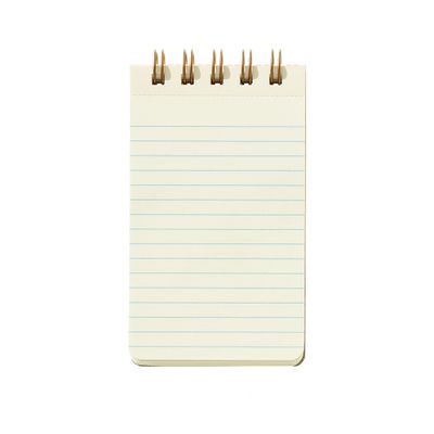 Reporter Notebook - Yellow Stripe (Lined)