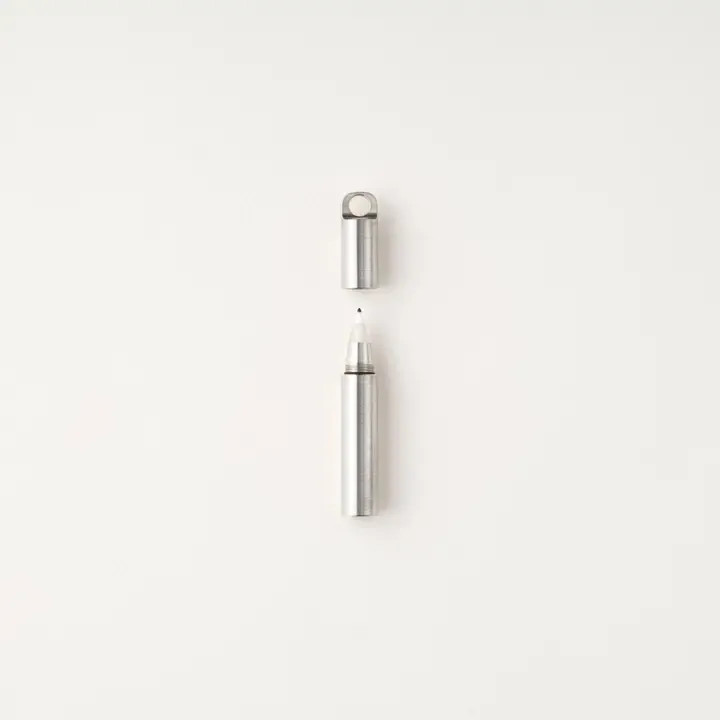 Tom's Studio The Field Mouse Refillable Travel Pen - Stainless Steel