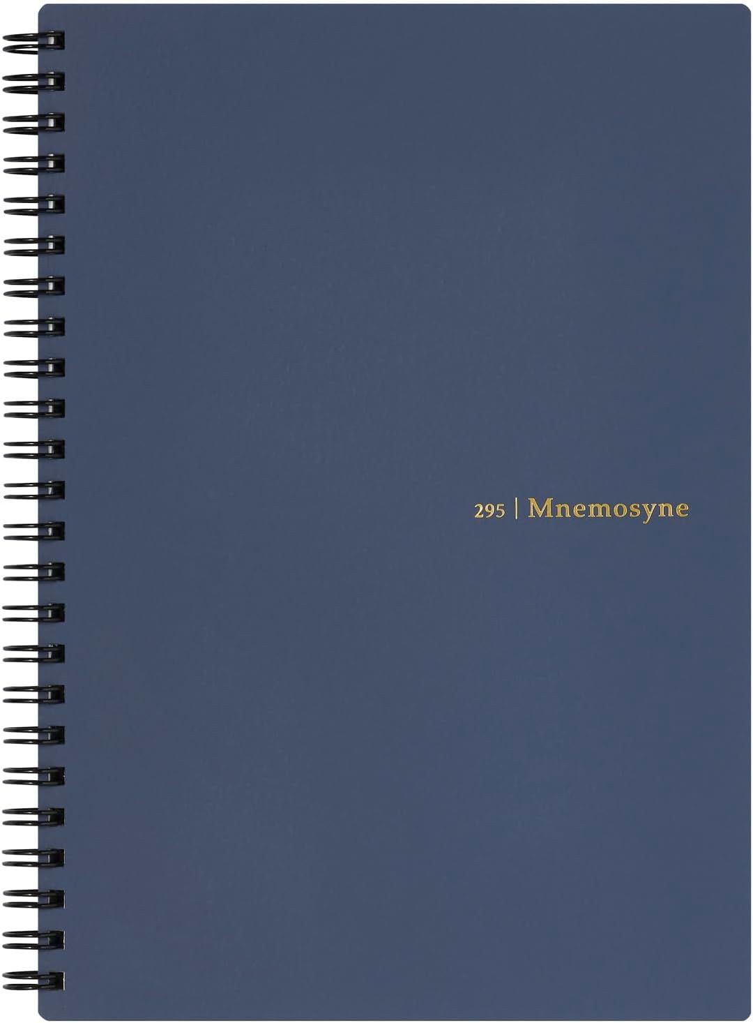 Mnemosyne 295 Notebook Soft Cover A5 Navy Lined