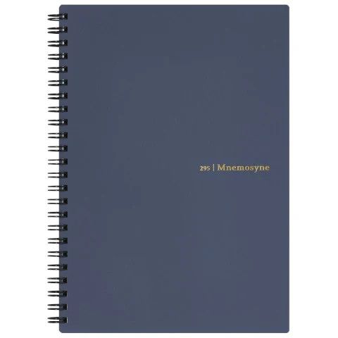 Mnemosyne 295 Notebook Soft Cover A5 Navy Lined