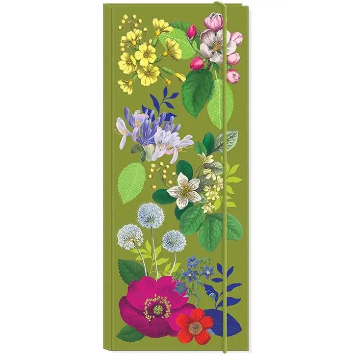 Vintage Floral Flowers Note-Folio