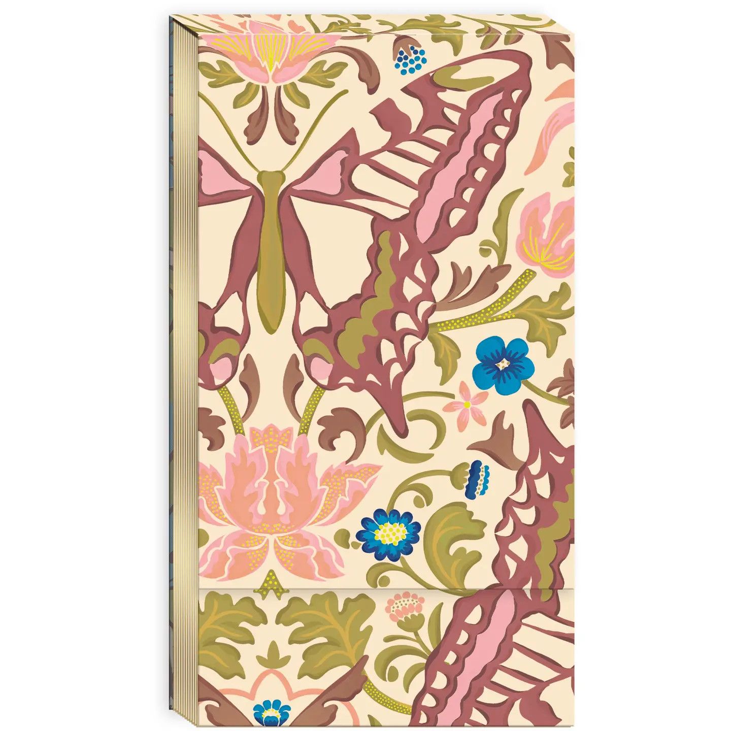 Timeless Treasures Butterfly Tall Notepad