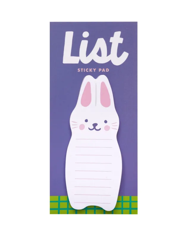 Bunny List Sticky Notes