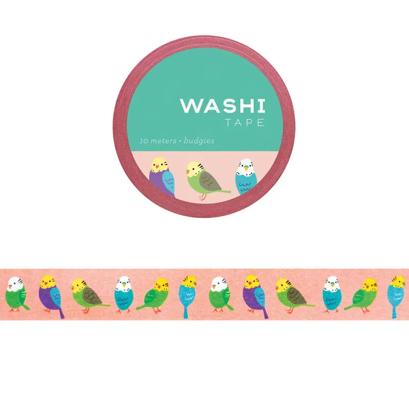 Budgies Washi Tape