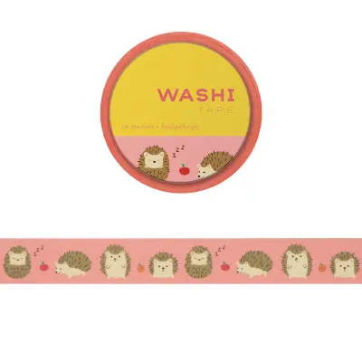 Hedgehogs Washi Tape