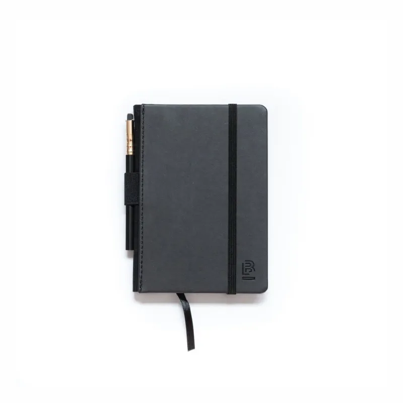 Blackwing Small Slate Notebook - Black, Ruled