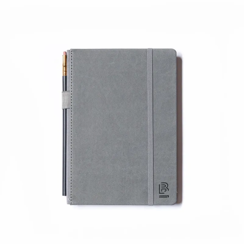 Blackwing Medium Slate Notebook - Grey, Blank