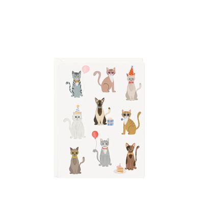 Party Cats Mini Card