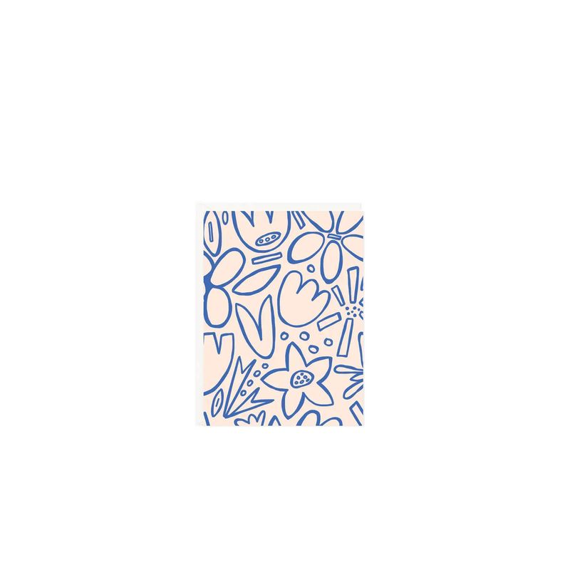 Garden Floral Mini Card