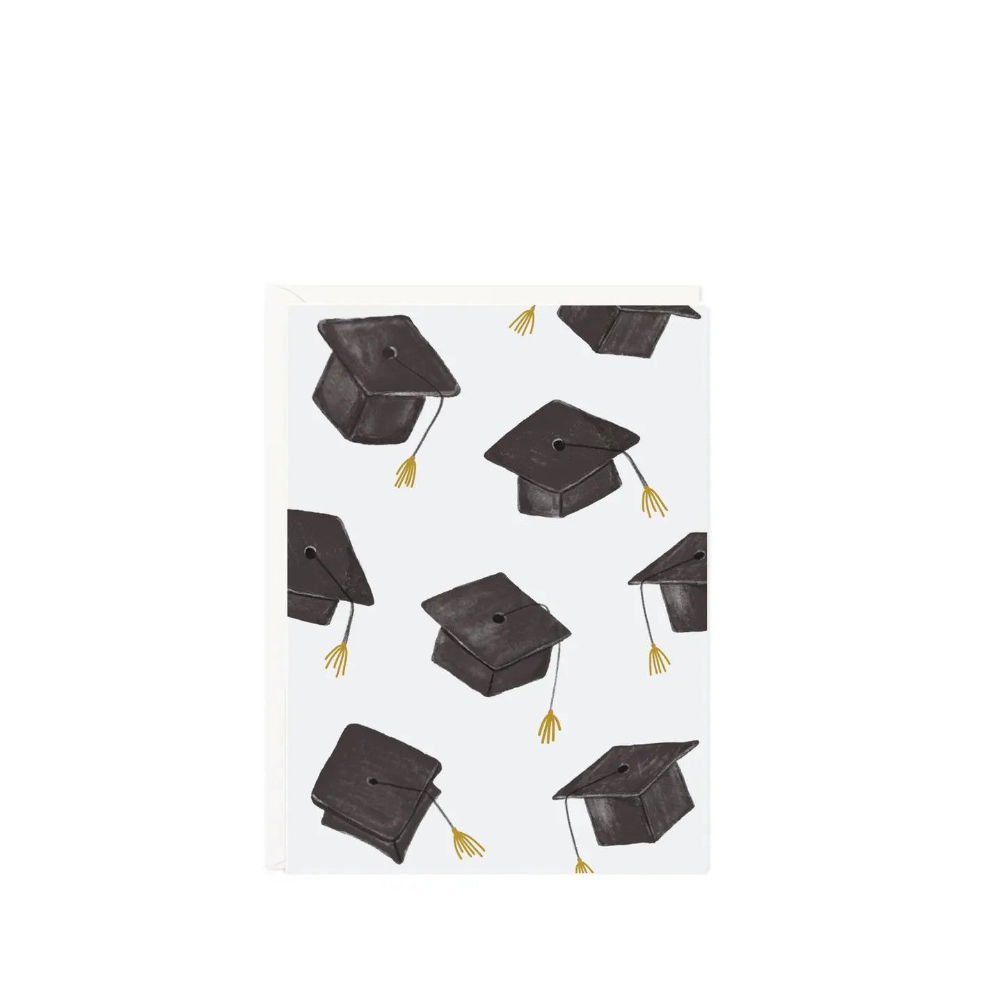 Congrats Grad Hats Mini Card