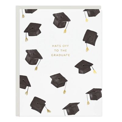 Congrats Grad Hats Card