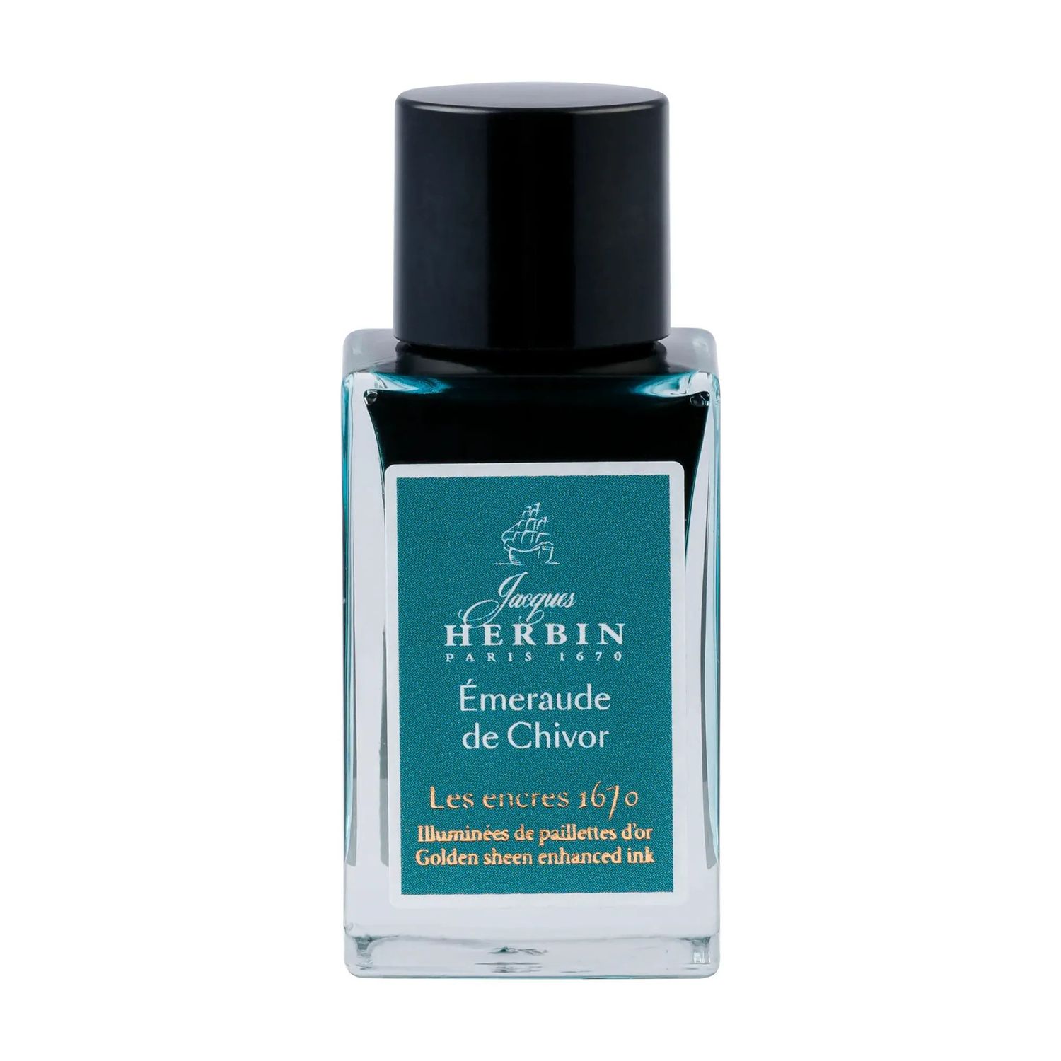J. Herbin 1670 Emeraude de Chivor Bottled Ink (15 ml)