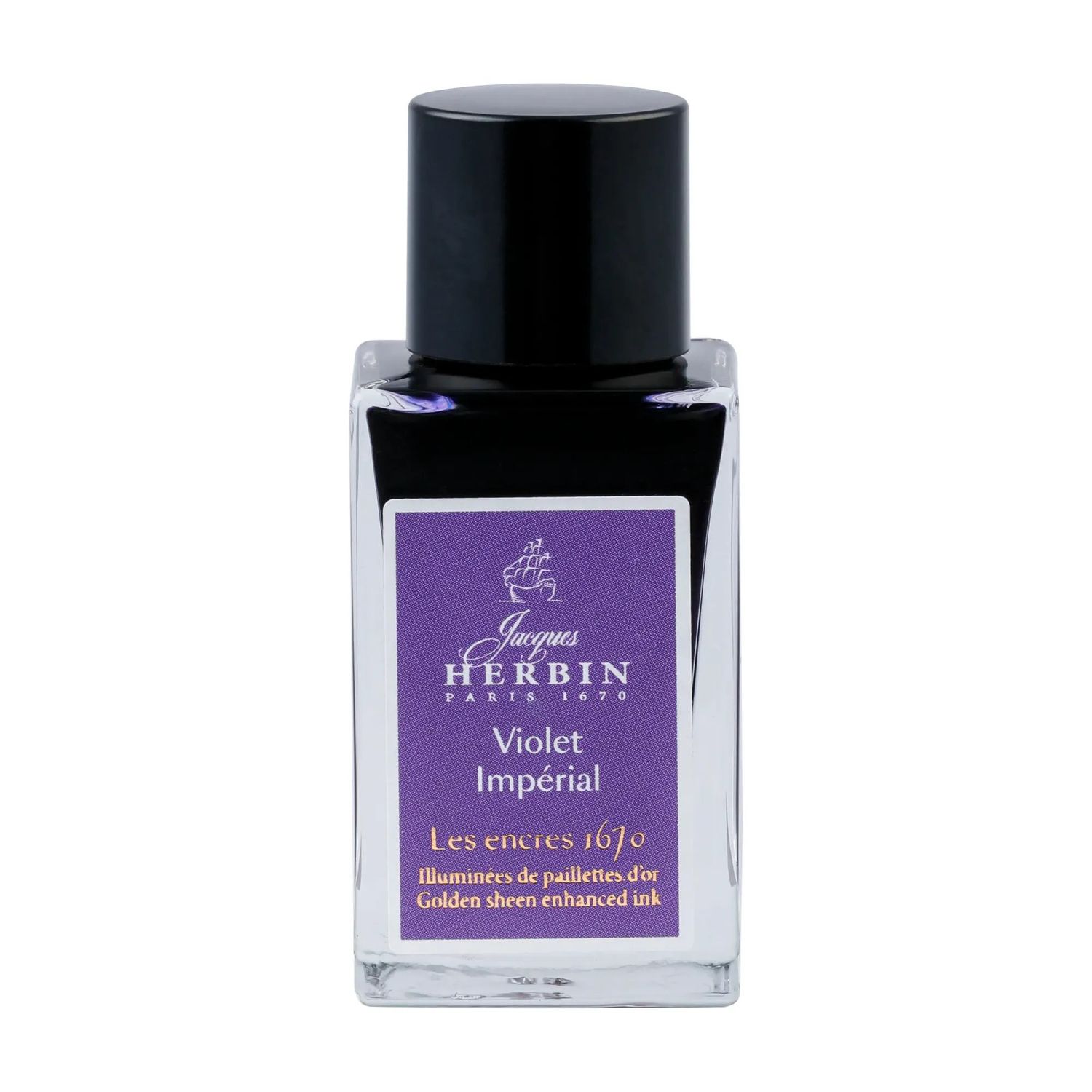 J. Herbin 1670 Violet Imperial Bottled Ink (15 ml)