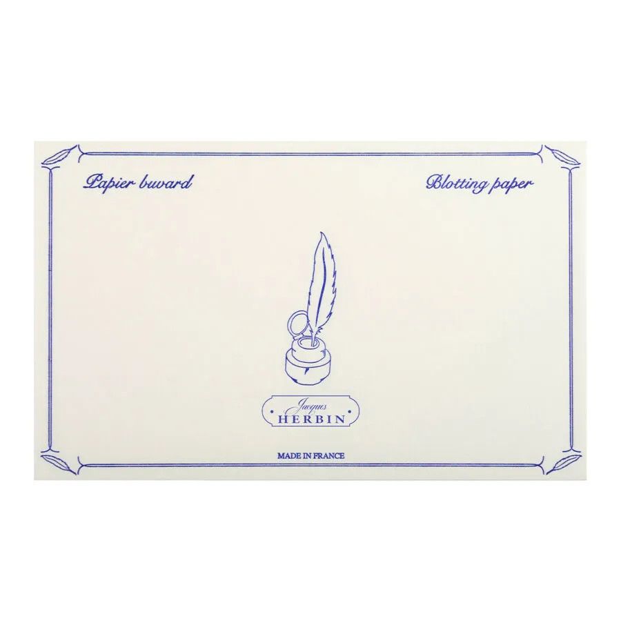J. Herbin White Blotter Paper (pack of 10)
